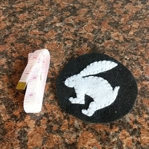 Handmade rabbit patch